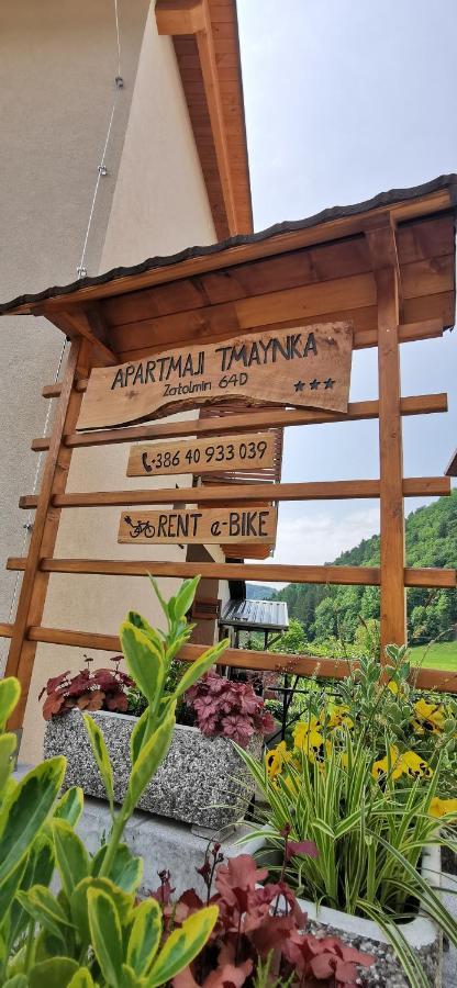Apartmaji Tmaynka Tolmin Exterior foto